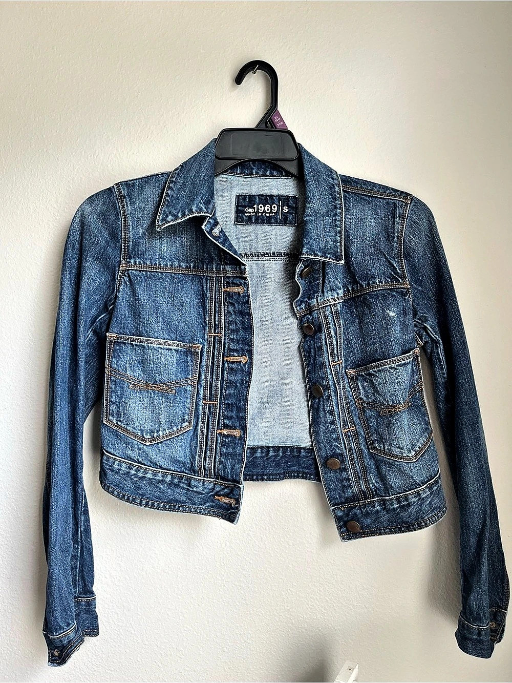 Gap 1969 Denim Jacket in Blue